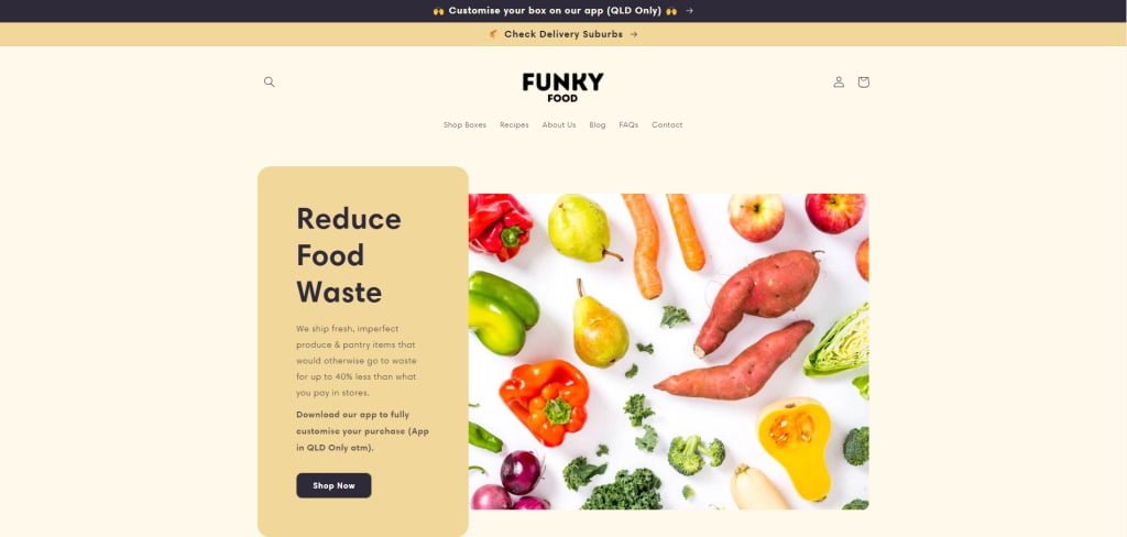 Funky Food - Homepage