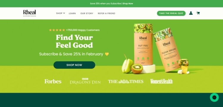 Rheal Superfoods - Homepage