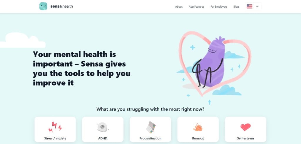 Sensa.health - Homepage