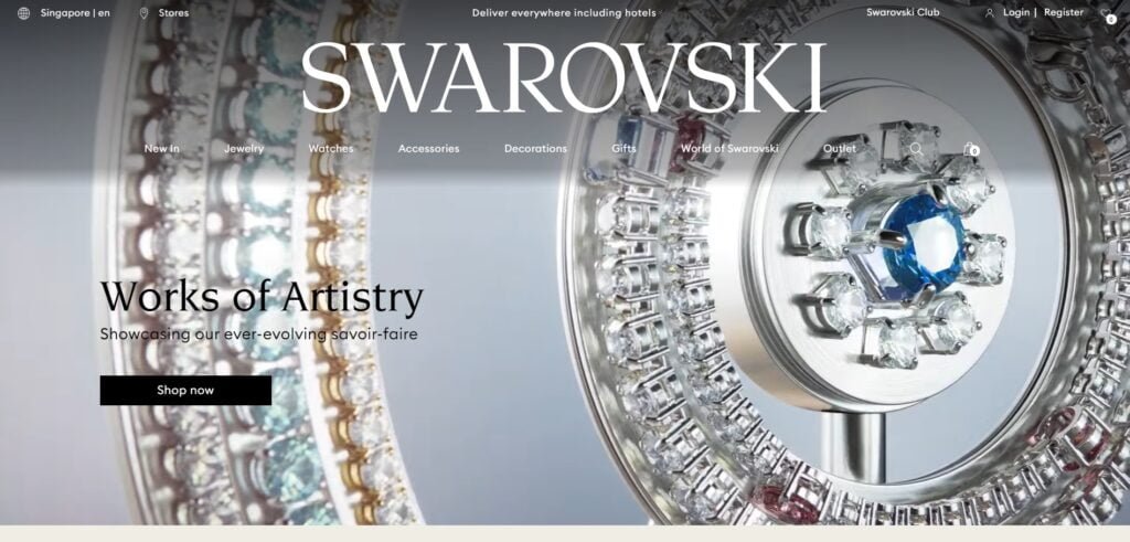 Swarovski - Homepage